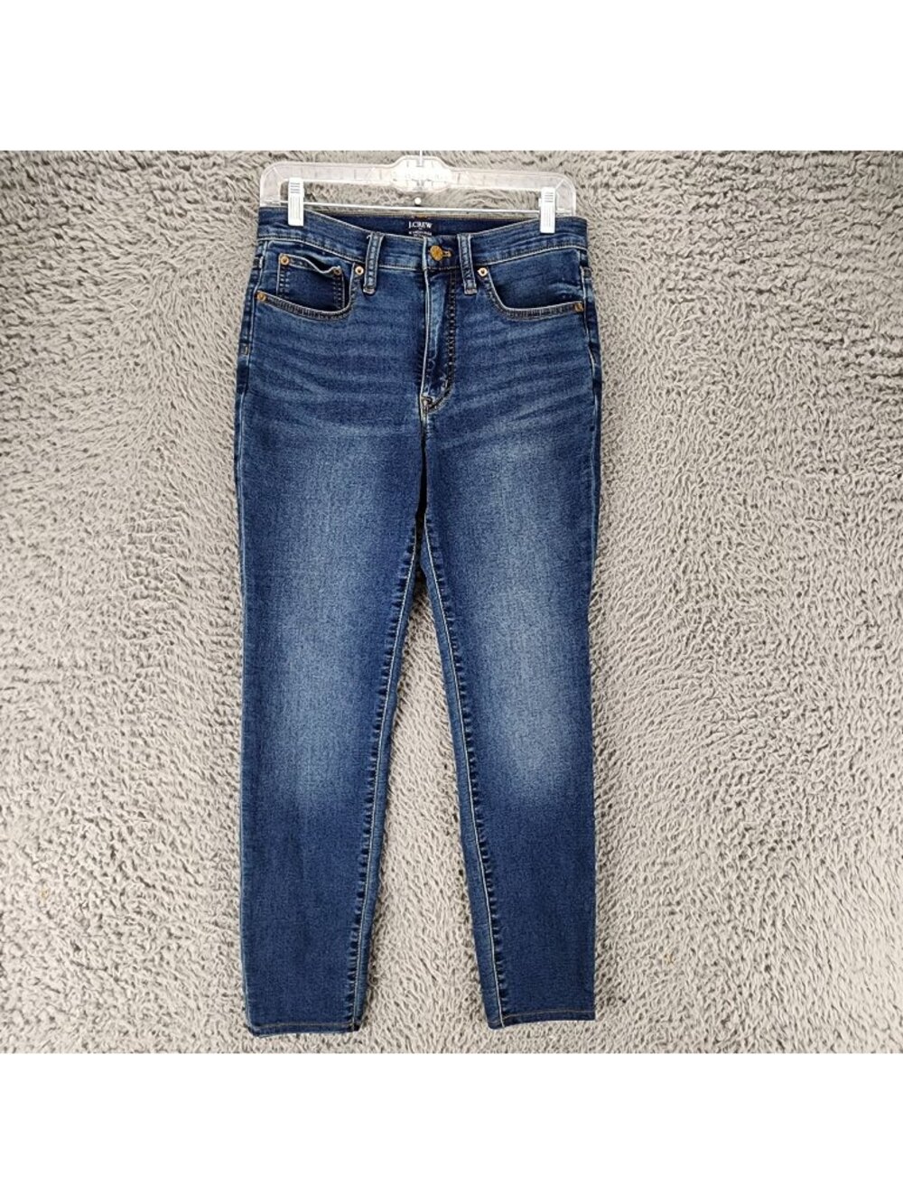 J. Crew Jeans Womens 27 Blue Stretch Denim High Rise Skinny